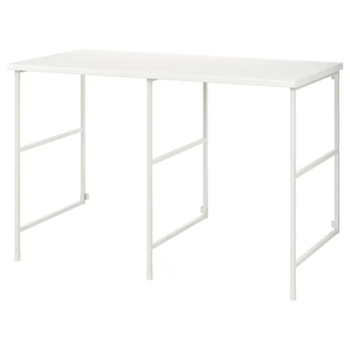 Bild 1 von ENHET Aufbewahrungskombi, weiß/weiß Laminat, 139x63.5x87.5 cm