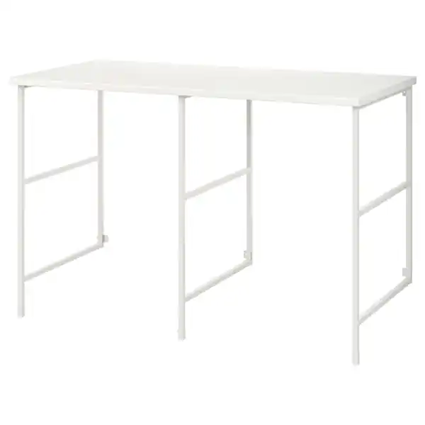 Bild 1 von ENHET Aufbewahrungskombi, weiß/weiß Laminat, 139x63.5x87.5 cm