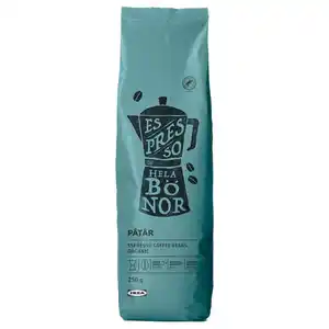 PÅTÅR Espressobohnen, dunkle Röstung biologisch/Rainforest Alliance Certified, 250 g