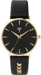 JOOP! Quarzuhr 2028263, Armbanduhr, Damenuhr, analog, Lederarmband
