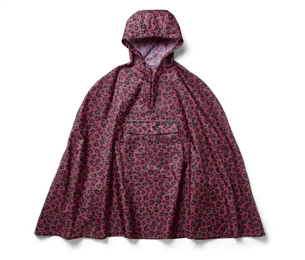 Bild 1 von Kinder-Regenponcho, rosa mit Alloverprint