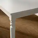 Bild 3 von ROSENTORP / NÄSINGE Tisch und 4 Stühle, weiß/Tibbleby beige/grau weiß, 155/215x87 cm