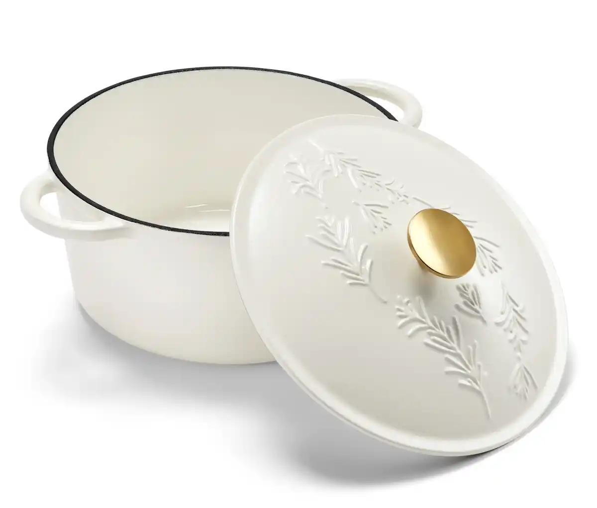 Bild 1 von Gusseisen-Topf, weiß