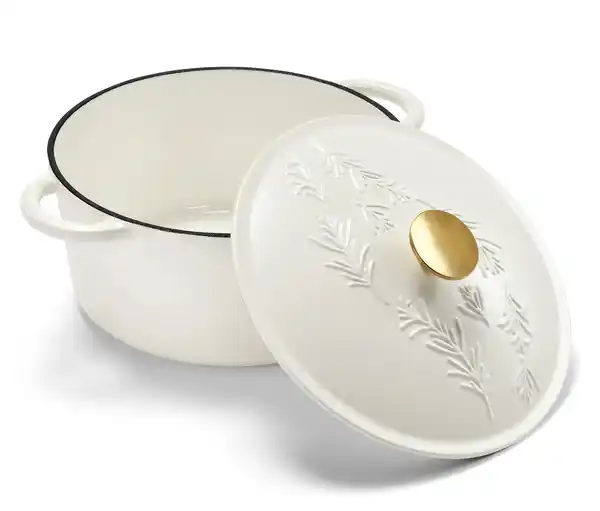 Bild 1 von Gusseisen-Topf, weiß