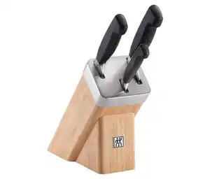 4-teiliger ZWILLING Messerblock, selbstschärfend