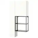 Bild 1 von ENHET Aufbewahrungskombi, anthrazit/weiß, 90x32x180 cm