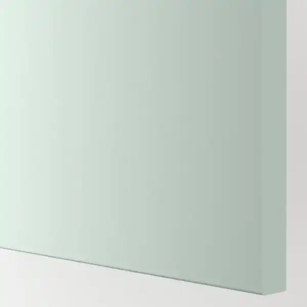 Bild 3 von ENHET Aufbewahrungskombi, weiß/blasses Graugrün, 120x32x204 cm