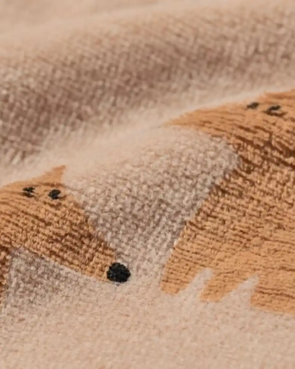 Bild 4 von Babypyjama Samt Hunde braun