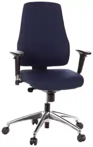 Drehstuhl Pro-Tec Dunkelblau, Dunkelblau