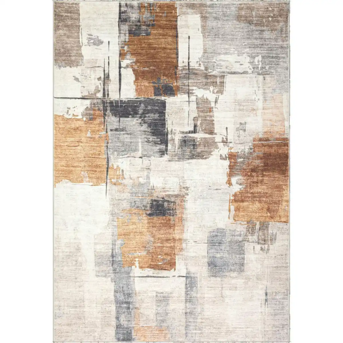 Bild 1 von Obsession Flachwebeteppich My Posh, Terracotta, Textil, Vintage, rechteckig, 230x330 cm, für Fußbodenheizung geeignet, Hausstauballergiker vegan, Teppiche & Böden, Teppiche, Webteppiche