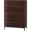 Bild 1 von Mid.you Highboard, Braun, Holzwerkstoff, 4 Schubladen, 80x110x35 cm, stehend, Wohnzimmer, Kommoden & Sideboards, Highboards