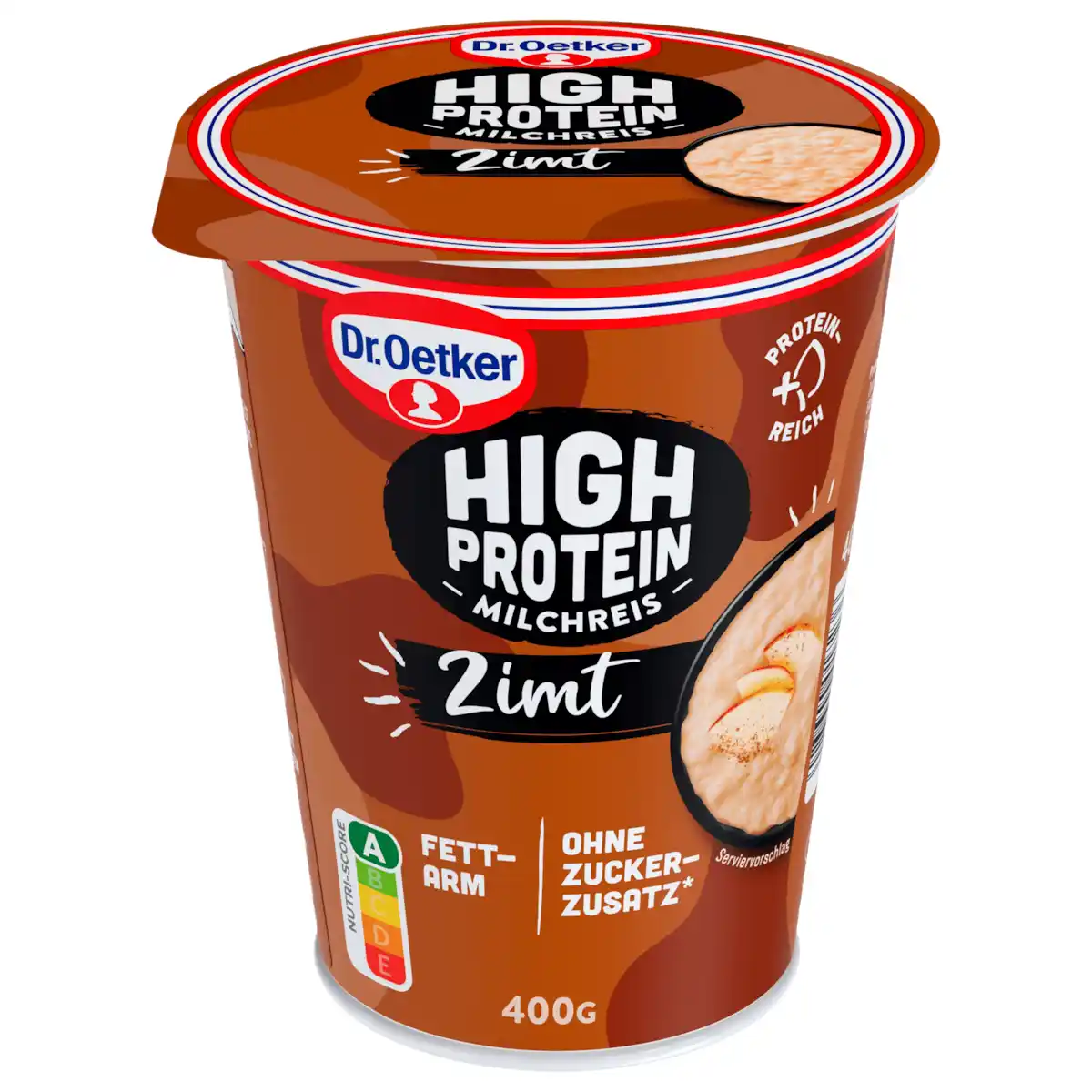 Bild 1 von Dr. Oetker High Protein-Mahlzeit Milchreis Zimt 400g