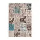 Bild 1 von Kayoom Vintage-Teppich Ariya, Taupe, Textil, Patchwork, rechteckig, 120x170 cm, Oeko-Tex® Standard 100, Teppiche & Böden, Teppiche, Vintage-Teppiche