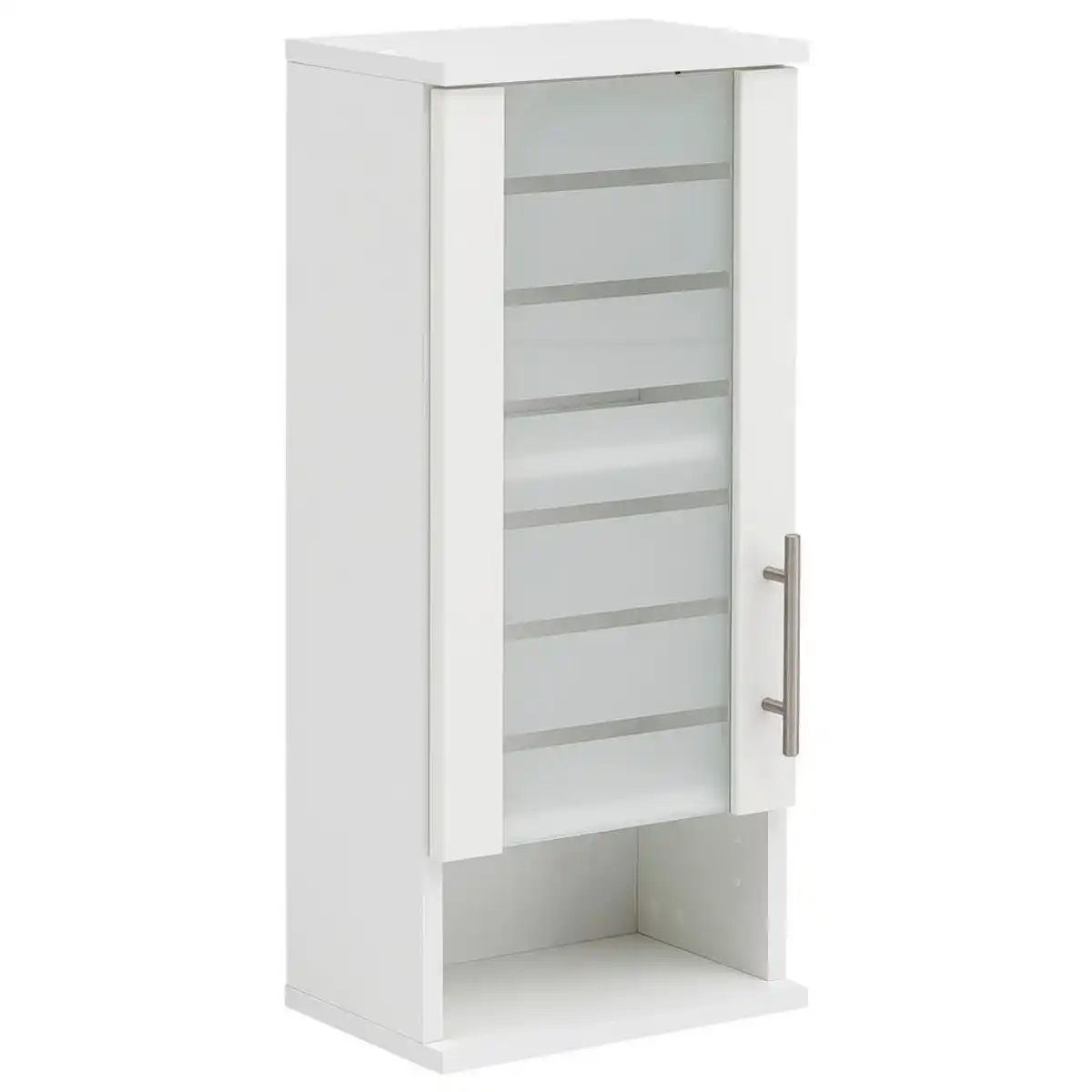 Bild 1 von Mid.you Hängeschrank Niko, Weiß, Metall, 2 Fächer, 30.3x70.8x20.5 cm, Made in Germany, hängend, Badezimmer, Badezimmerschränke, Hängeschränke