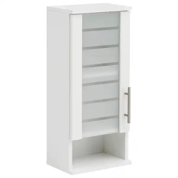 Bild 1 von Mid.you Hängeschrank Niko, Weiß, Metall, 2 Fächer, 30.3x70.8x20.5 cm, Made in Germany, hängend, Badezimmer, Badezimmerschränke, Hängeschränke