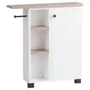 Bild 1 von Mid.you Unterschrank Balto, Weiß, Wildeiche, Metall, 2 Fächer, 70.7x77x17 cm, Made in Germany, stehend, Badezimmer, Badezimmerschränke, Bad Unterschränke