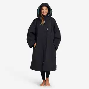 Surf-Poncho Damen/Herren 950 schwarz