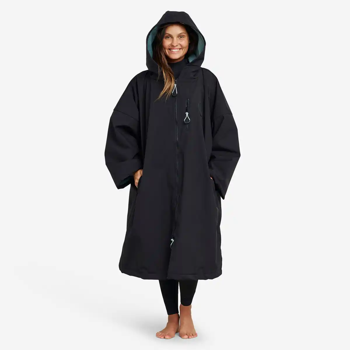 Bild 1 von Surf-Poncho Damen/Herren 950 schwarz
