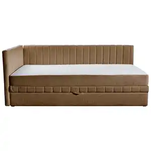 Mid.you Schlafsofa Roma, Gelb, Holz, Textil, Kiefer, Hartholz, 3-Sitzer, 212x83x99 cm, Bettkasten erhältlich, Bettfunktion erhältlich, Wohnzimmer, Sofas & Couches, Schlafsofas, Schlafsofas mit Bett