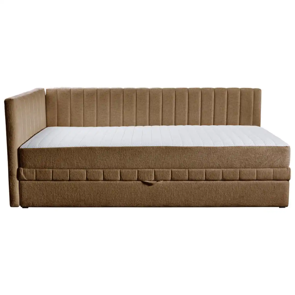 Bild 1 von Mid.you Schlafsofa Roma, Gelb, Holz, Textil, Kiefer, Hartholz, 3-Sitzer, 212x83x99 cm, Bettkasten erhältlich, Bettfunktion erhältlich, Wohnzimmer, Sofas & Couches, Schlafsofas, Schlafsofas mit Bett