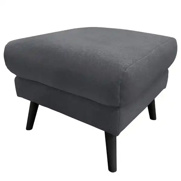 Bild 1 von Livetastic Hocker Tromso, Anthrazit, Textil, Buche, rechteckig, 61x49x65 cm, Made in EU, Stühle