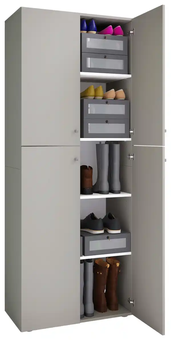 Bild 1 von Schuhschrank Lona ca.70x182x37cm Grau, Grau