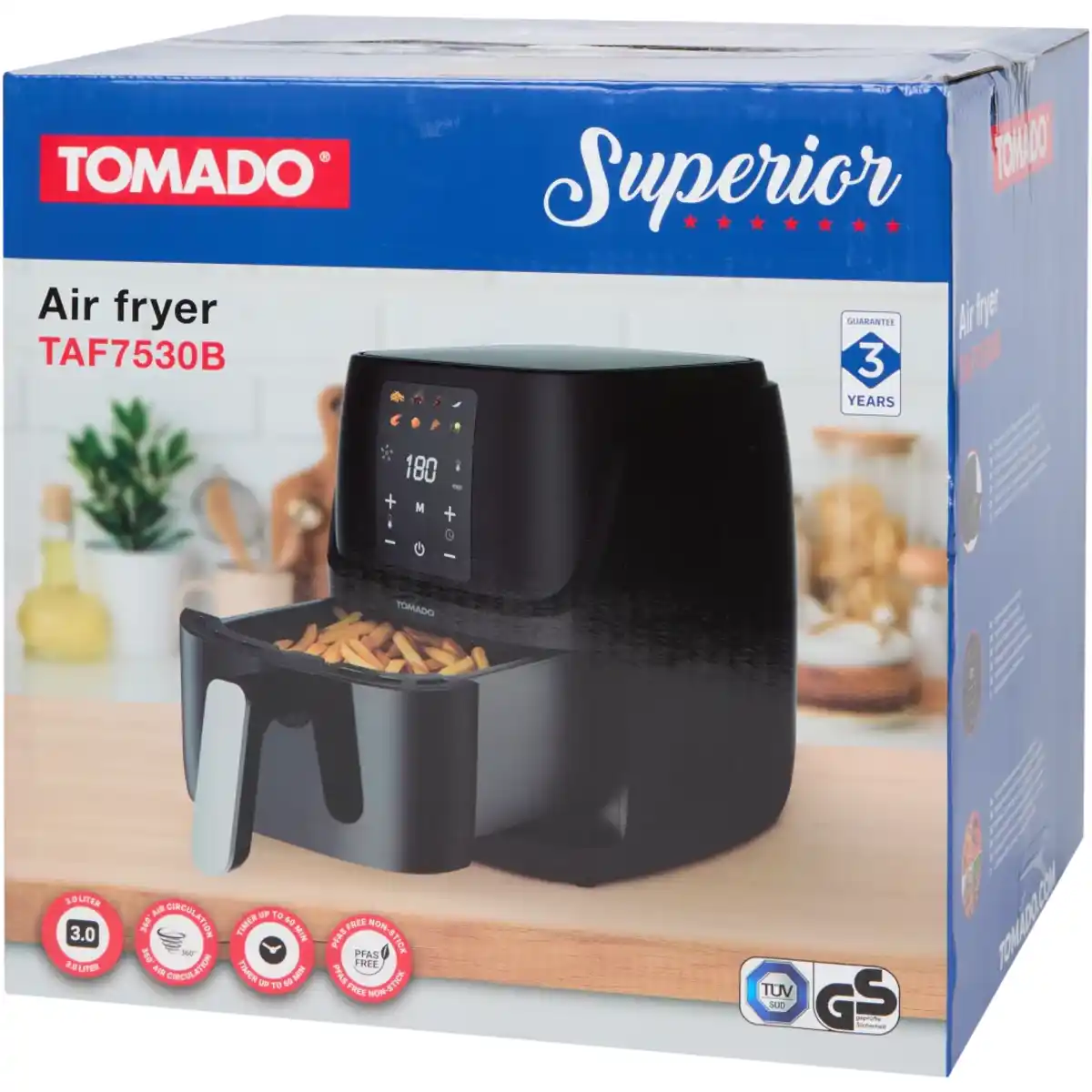 Bild 3 von Tomado Superior Heißluftfritteuse