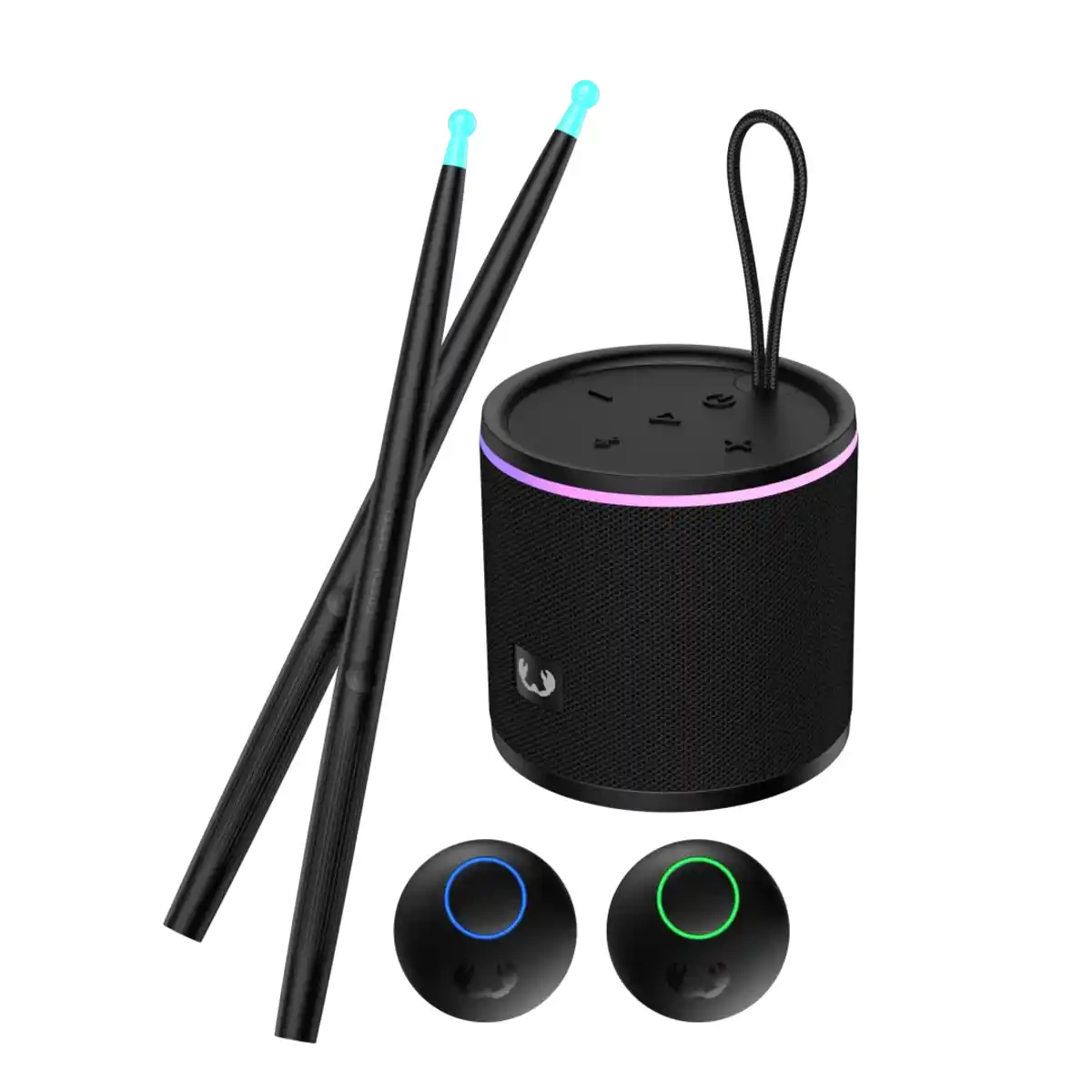 Bild 2 von Fresh ’n Rebel Kabelloses Bluetooth-Schlagzeug-Set Air Drums