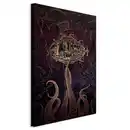 Bild 1 von artgeist Leinwandbild, Schwarz, Roségold, Holz, Textil, Kiefer, rechteckig, 60x90x1.2 cm, Keilrahmen, Bilder und Zubehör, Wandbilder, Leinwandbilder