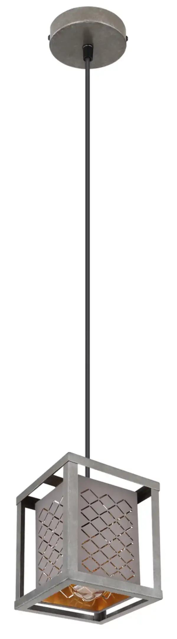 Bild 1 von Hängeleuchte Thomas in Multicolor max. 25 Watt, Grau, Schwarz, Silberfarben, Goldfarben