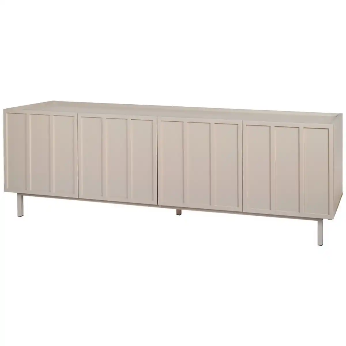 Bild 1 von Livetastic Lowboard Velin, Braun, Metall, Holzwerkstoff, 2 Fächer, 52x40x160 cm, Bsci, Wohnzimmer, Wohnwände, Lowboards