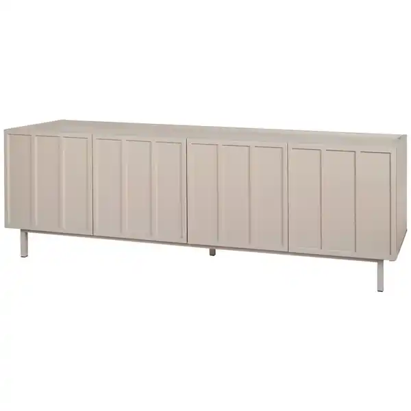 Bild 1 von Livetastic Lowboard Velin, Braun, Metall, Holzwerkstoff, 2 Fächer, 52x40x160 cm, Bsci, Wohnzimmer, Wohnwände, Lowboards