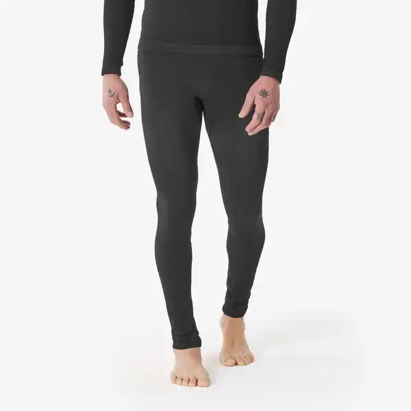 Bild 1 von Skiunterhose Herren lang - BL500 seamless schwarz