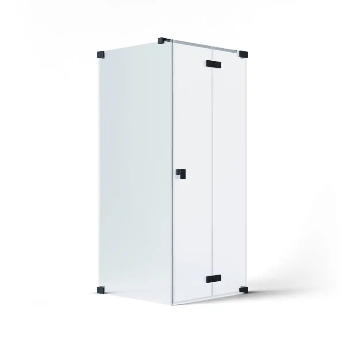 Bild 1 von Schöner Wohnen Duschkabine Fit, Schwarz, Metall, Glas, 90x200x80 cm, Made in Germany, CE, Badezimmer, Baden & Duschen, Duschkabinen