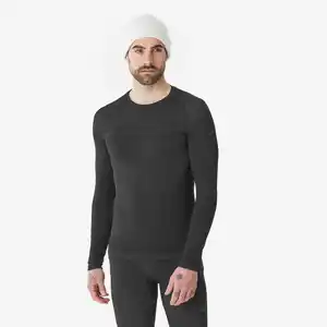 Skiunterhemd Herren warm atmungsaktiv - BL500 seamless grau