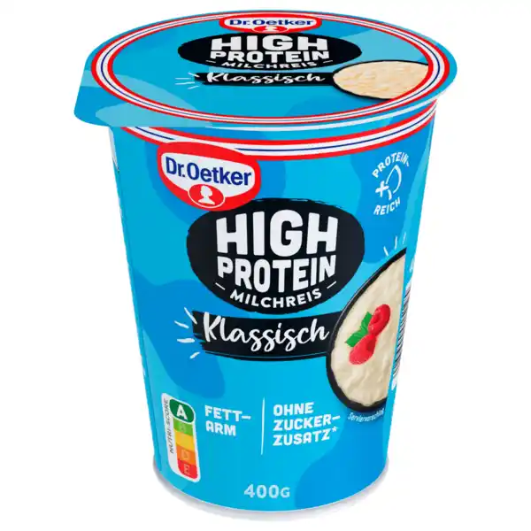 Bild 1 von Dr. Oetker High Protein Milchreis 400g