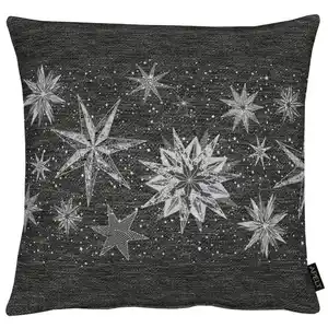 X-Mas Kissenhülle, Anthrazit, Textil, 49x49 cm, Oeko-Tex® Standard 100, Wohntextilien, Bezüge, Kissenbezüge