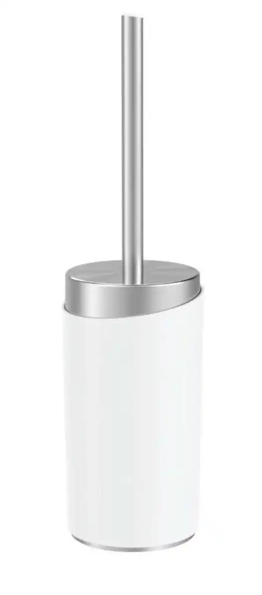 Bild 1 von WC-Bürste Chris in Weiß/Edelstahlfarben, Weiß