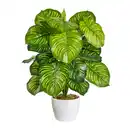 Bild 1 von P & B Kunstpflanze, Grün, Kunststoff, 50 cm, inkl. Topf, Dekoration, Blumen & Zubehör, Kunstpflanzen