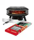 Bild 1 von Cozze Gas-Pizzaofen Premium Rotate 42 cm (17"), mit Thermometer inkl. Pizzastein & Starter-Set, ca. B60,5/H33/T62,5 cm