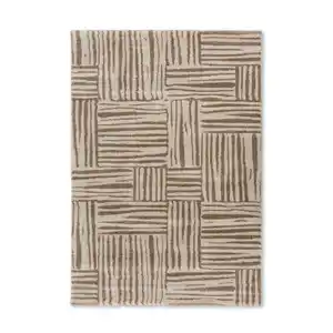 Novel Webteppich Samoa, Creme, Textil, rechteckig, 200x290 cm, für Fußbodenheizung geeignet, in verschiedenen Größen erhältlich, antistatisch, pflegeleicht, Teppiche & Böden, Teppiche, Webteppi