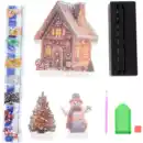 Bild 2 von Weihnachtliches Diamond Painting mit LED-Beleuchtung