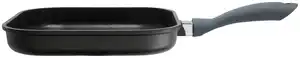 Grillpfanne Smart Ø ca. 27,5cm, Grau, Schwarz, Silberfarben