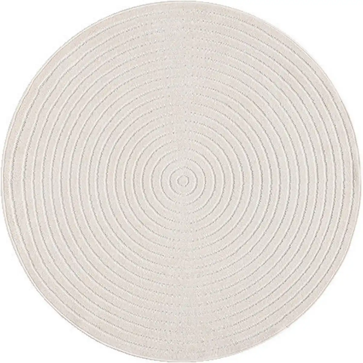 Bild 1 von Novel Outdoorteppich Tenerife Plus, Creme, Textil, Struktur, rund, ISO 9001, Bsci, Oeko-Tex® Standard 100, für Fußbodenheizung geeignet, in verschiedenen Größen erhältlich, pflegeleicht, leicht