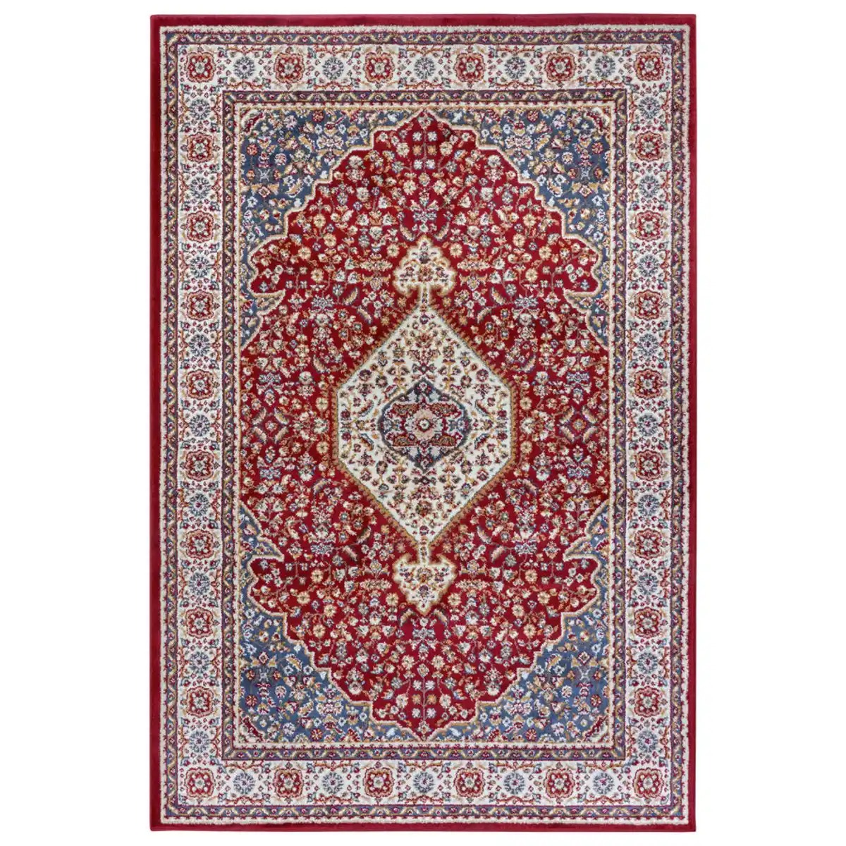 Bild 1 von Hanse Home Flachwebeteppich Luxor, Rot, Mehrfarbig, Kunststoff, orientalisch, rechteckig, 160x235 cm, Oeko-Tex® Standard 100, für Fußbodenheizung geeignet, in verschiedenen Größen erhältlich, p