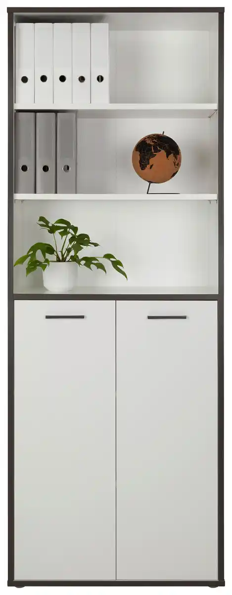 Bild 1 von Regalkombination in Weiß/Grau, Grau, Weiß