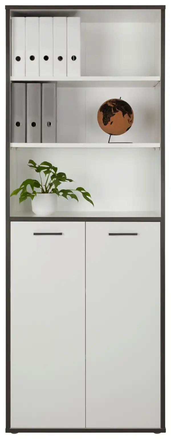 Bild 1 von Regalkombination in Weiß/Grau, Grau, Weiß