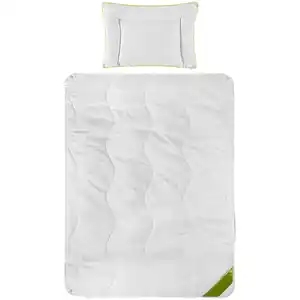 Patinio Kinderbettset Arielle, Weiß, Textil, 100x135 cm, Textiles Vertrauen - Oeko-Tex®, für Hausstauballergiker geeignet, Aloe Vera versiegelt, feuchtigkeitsregulierend, weich und anschmiegsam, f