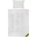 Bild 1 von Patinio Kinderbettset Arielle, Weiß, Textil, 100x135 cm, Textiles Vertrauen - Oeko-Tex®, für Hausstauballergiker geeignet, Aloe Vera versiegelt, feuchtigkeitsregulierend, weich und anschmiegsam, f