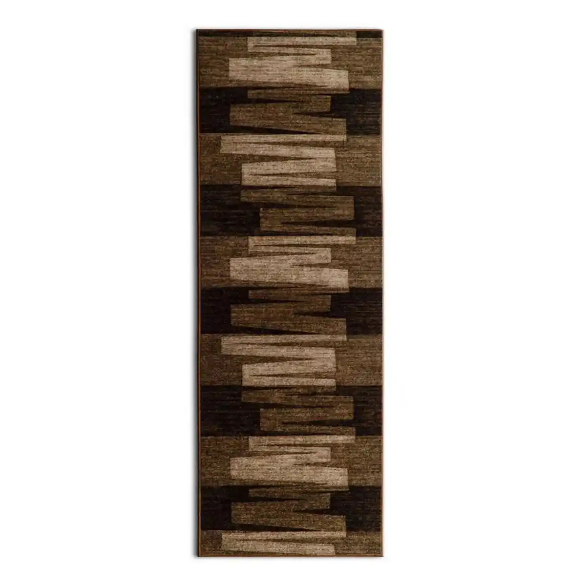 Bild 1 von Floordirekt Läufer Via Veneto, Braun, Textil, Uni, rechteckig, 80x450 cm, pflegeleicht, Teppiche & Böden, Teppiche, Teppichläufer